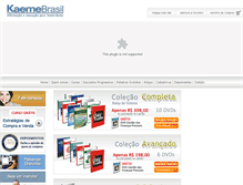Tablet Screenshot of kaemebrasil.com.br